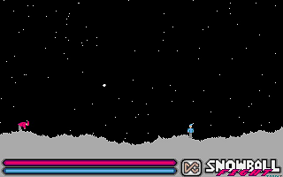 Snowball Fight atari screenshot